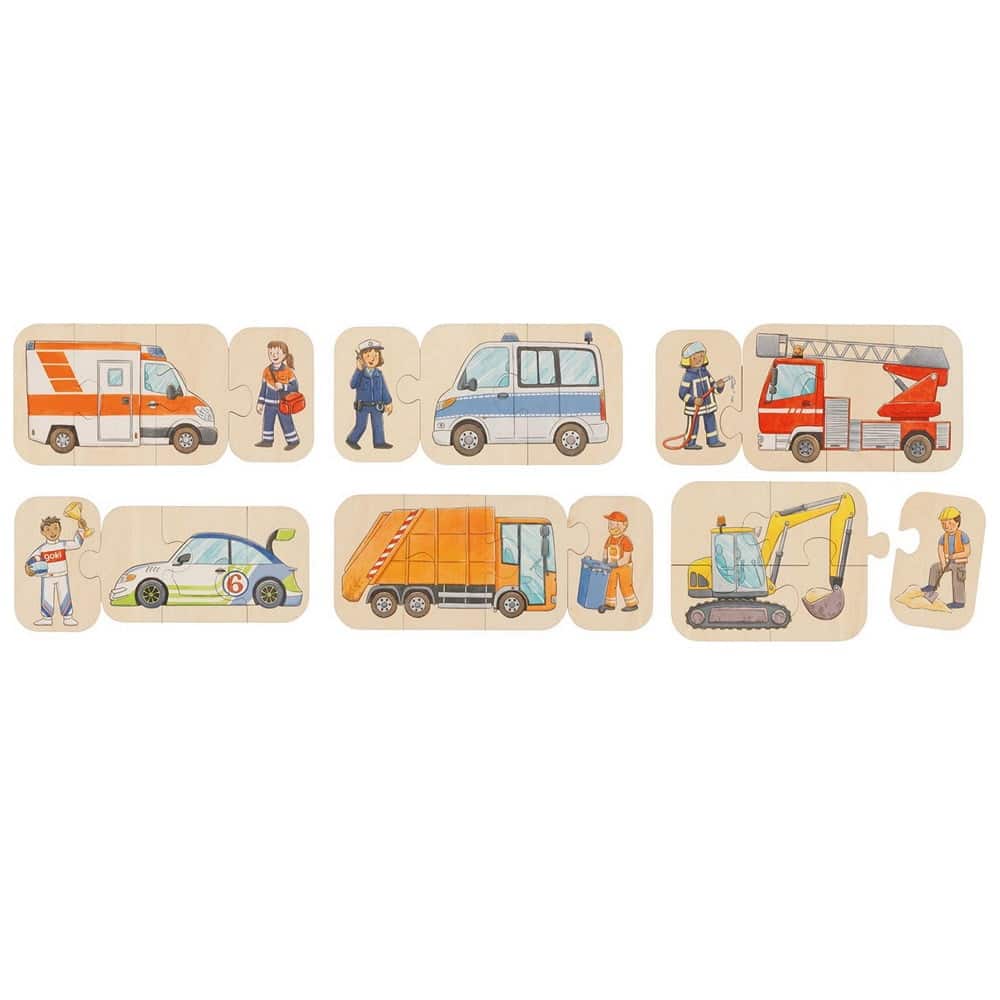 Goki Puslespil Køretøjer