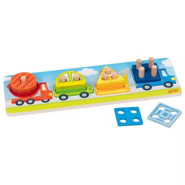 Goki Sorteringspuslespil Maskiner