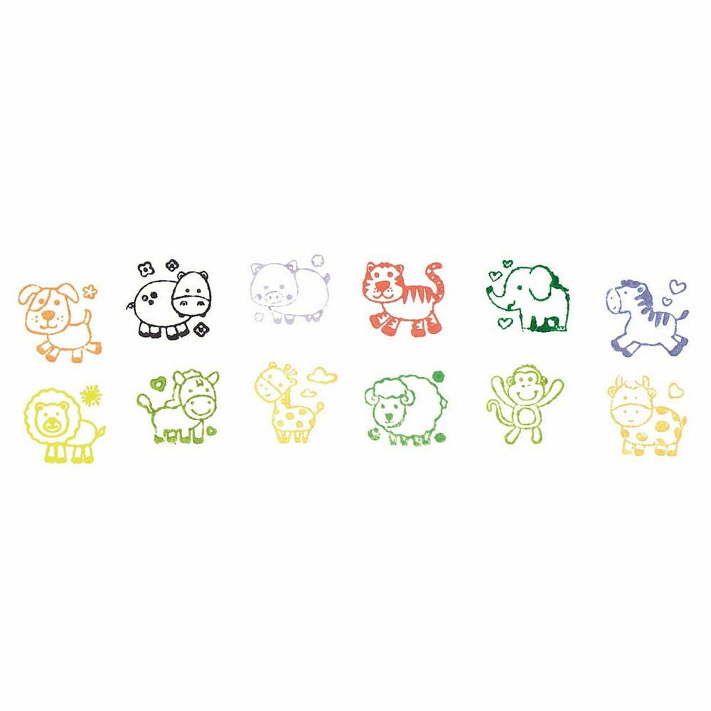 Goki Stempel Dyr Assorteret - 1 Stk