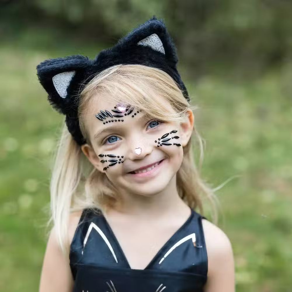 Great Pretenders Ansigts Stickers Kat Sort