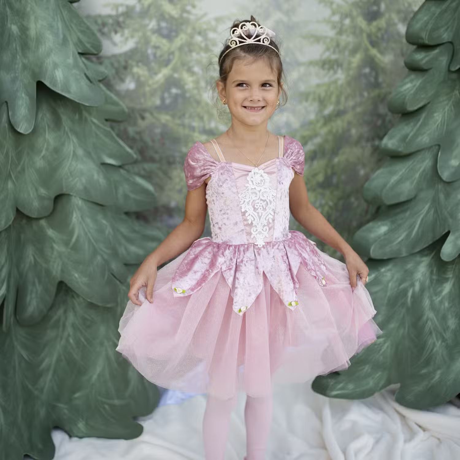 Great Pretenders Ballerina Kjole Dusty Rose