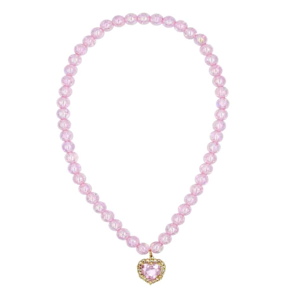 Great Pretenders Halskæde Hjerte Pink