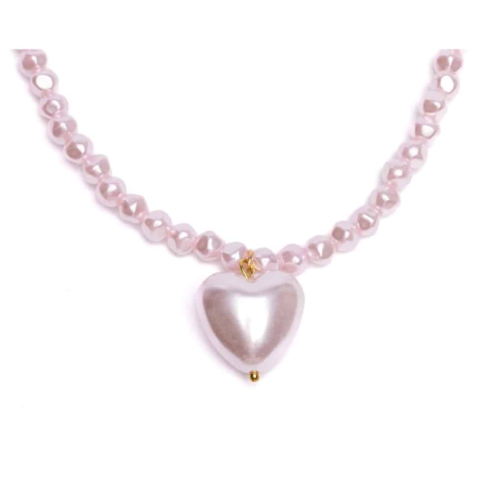 Great Pretenders Halskæde Pink Pearl