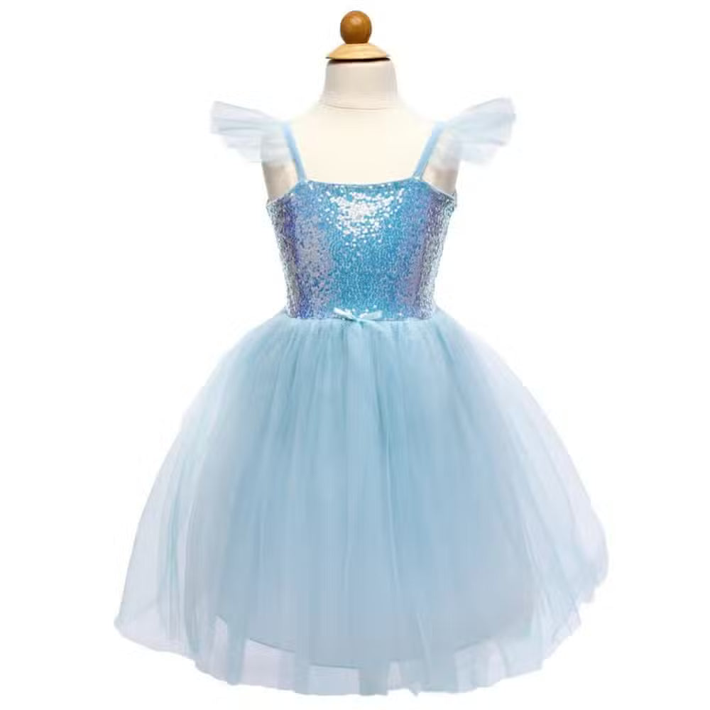 Great Pretenders Prinsessekjole Pailletter Blå