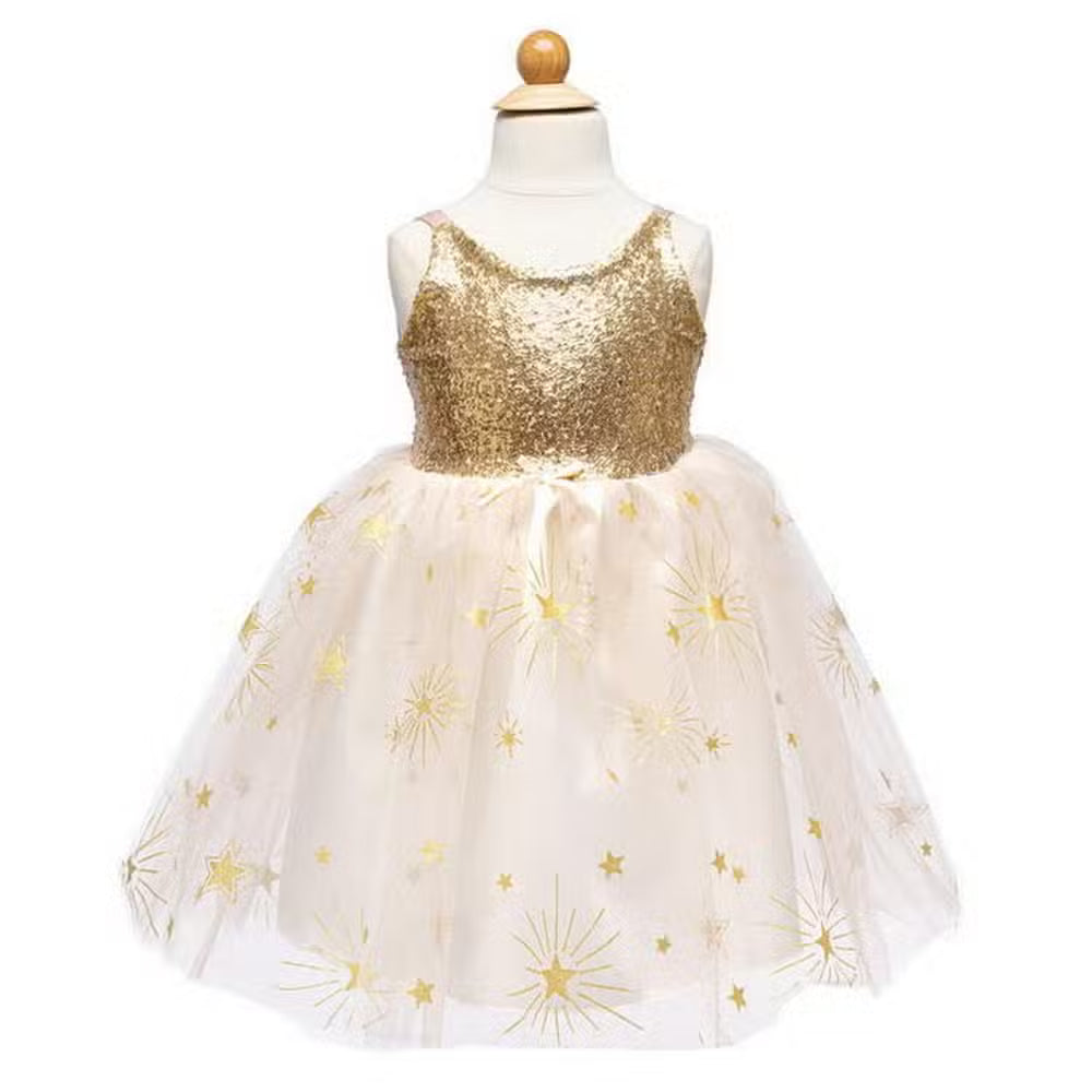 Great Pretenders Prinsessekjole Golden Glam