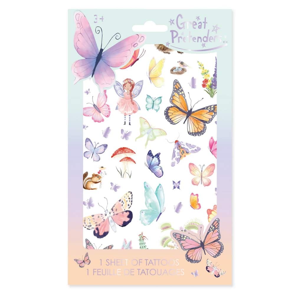 Great Pretenders Tatoveringer Sommerfugl