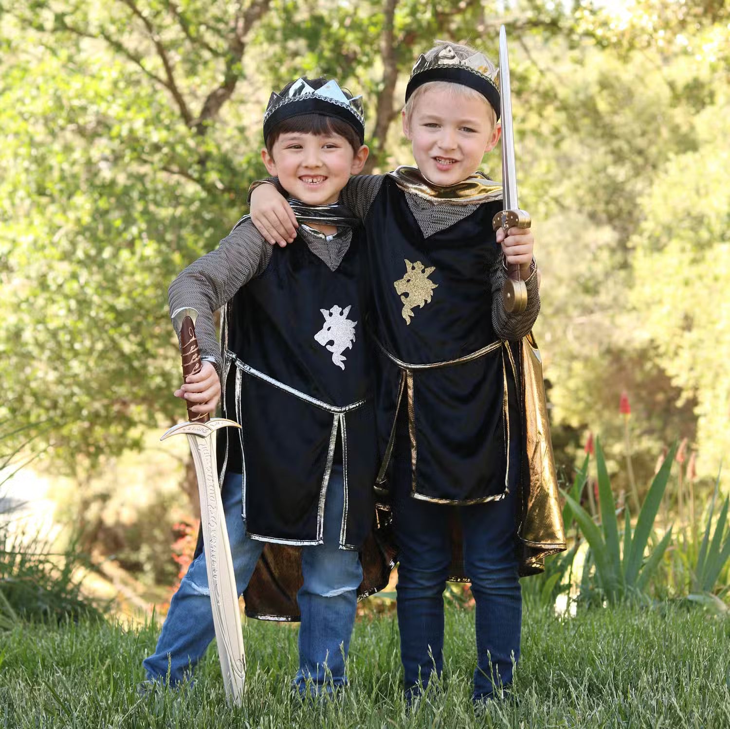 Great Pretenders Ridder Kostume Guld