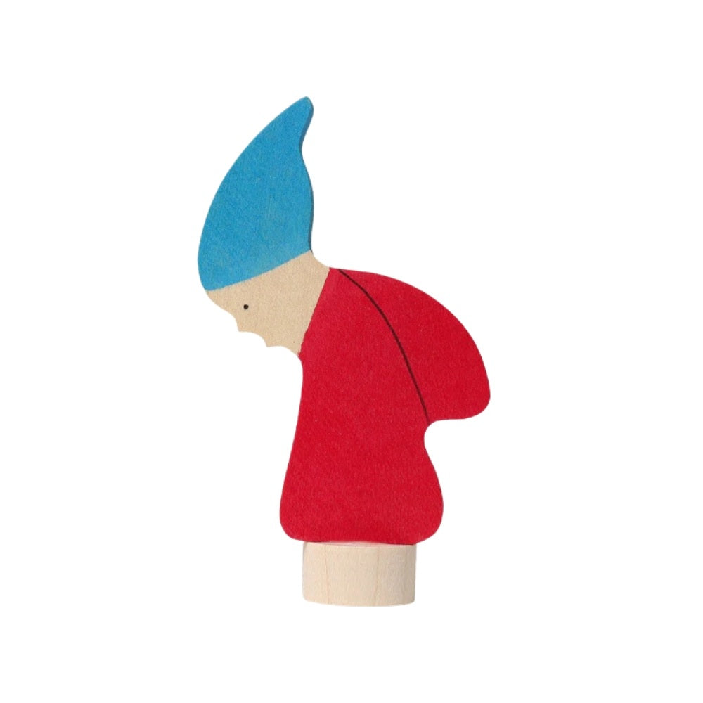 Grimms Dekorativ Figur Dværg Rød