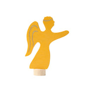 Grimms Træfigur Engel Gul