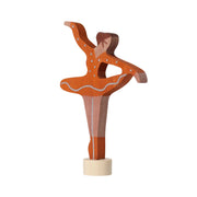 Grimms Træfigur Ballerina Orange