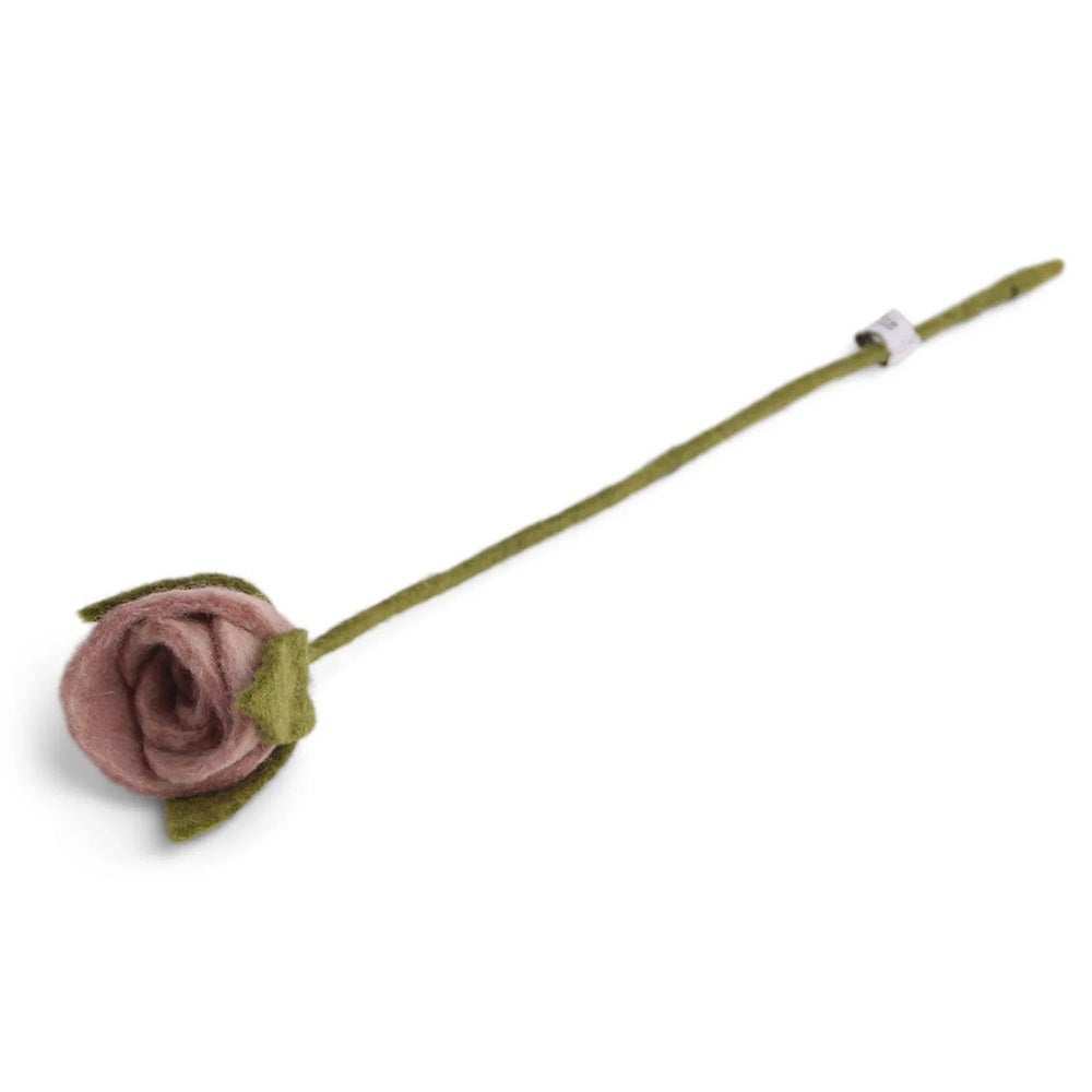 Gry og Sif Filt Blomst Rose Dusty