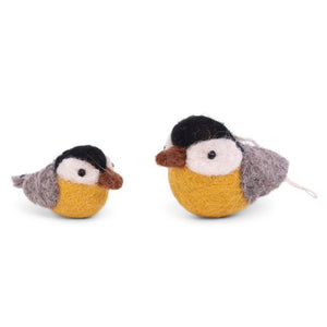 Gry og Sif Filt Ornament - Fugl 2 Pak