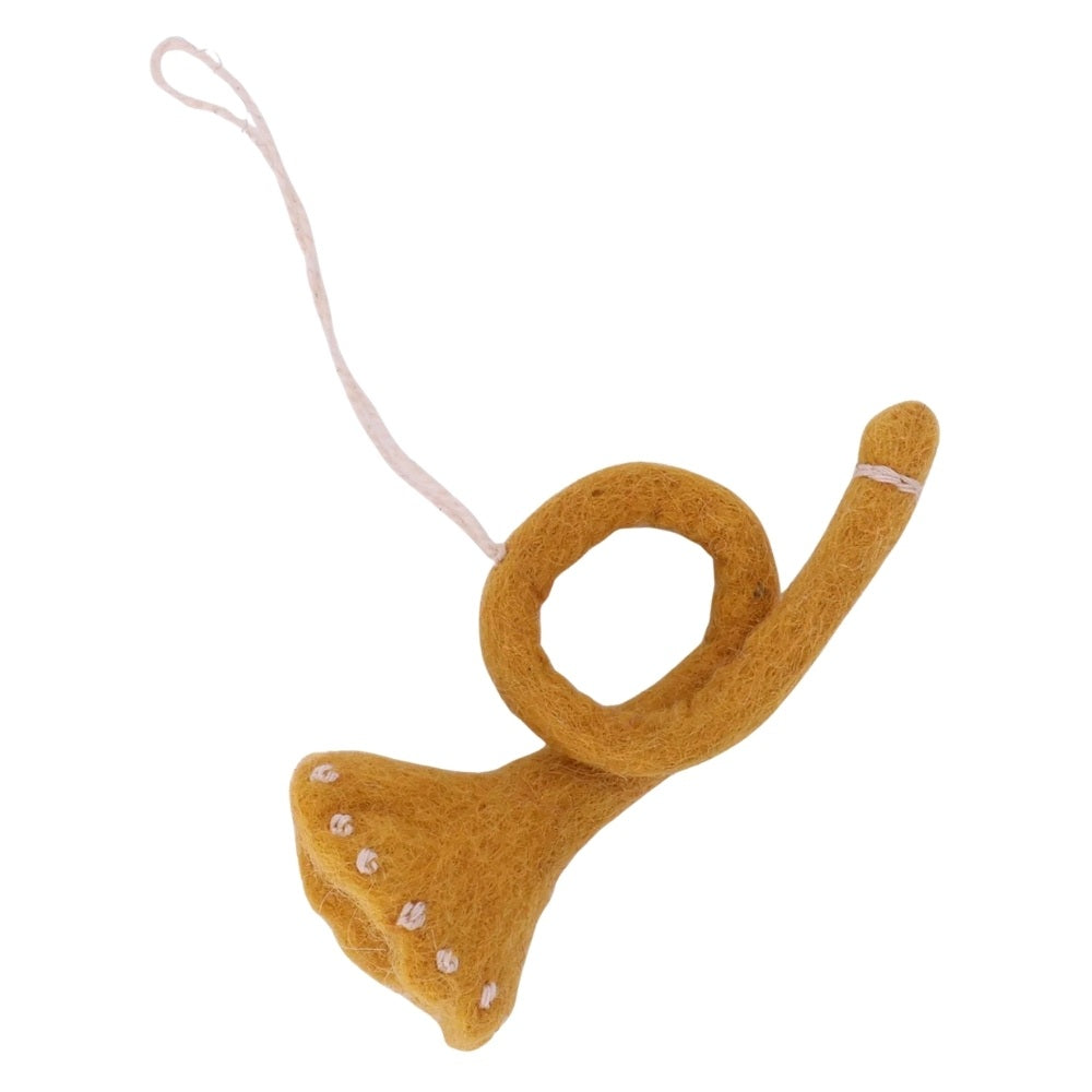Gry og Sif Filt Ornament - Trompet
