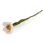 Gry og Sif Filt Blomst Påskelilje Hvid