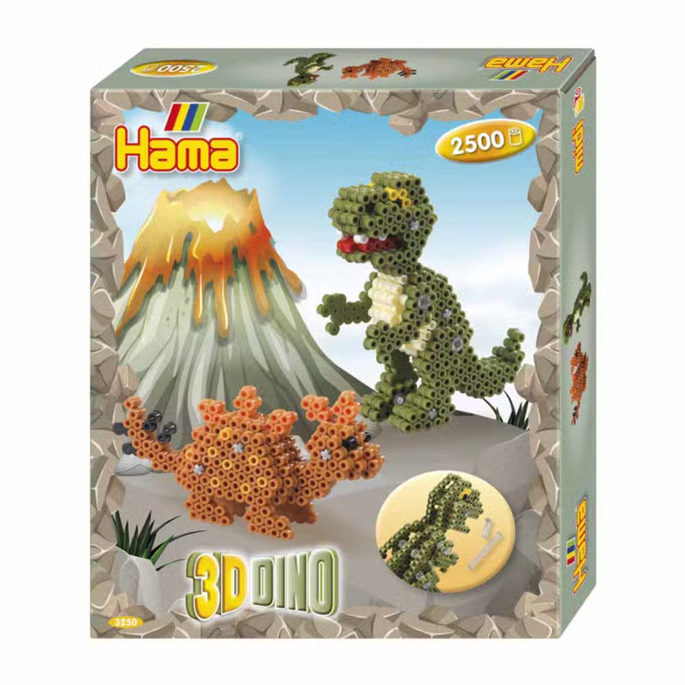 Hama Perleæske Midi Dino 3D