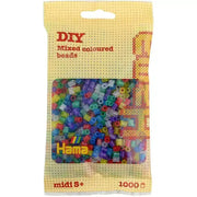 Hama Midi Perler 1000 Stk Glitter Mix
