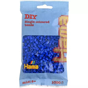 Hama Midi Perler 1000 Stk Blå