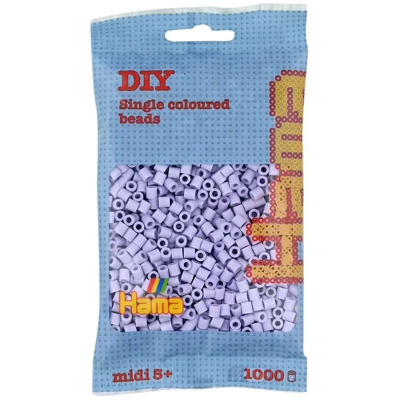 Hama Midi Perler 1000 Stk Lys Lavendel