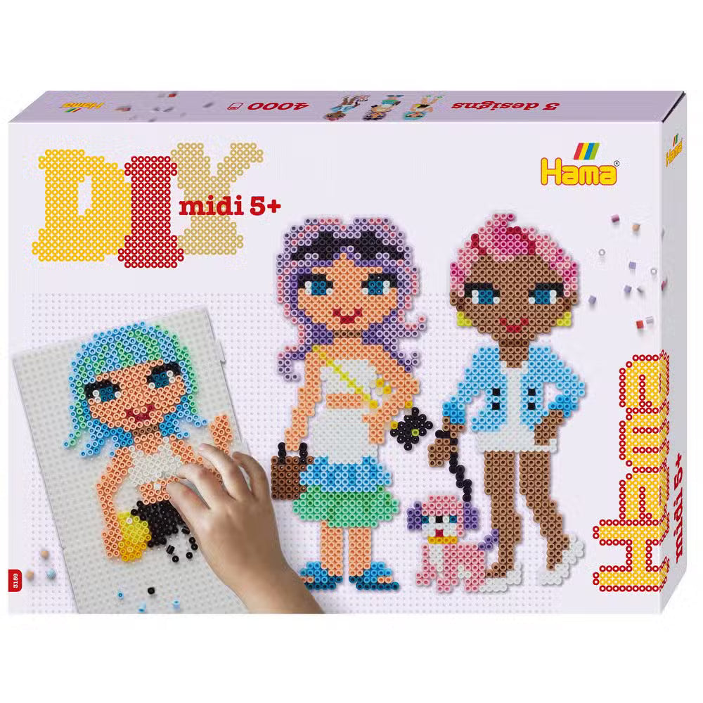 Hama Perleæske Midi Smarte Piger