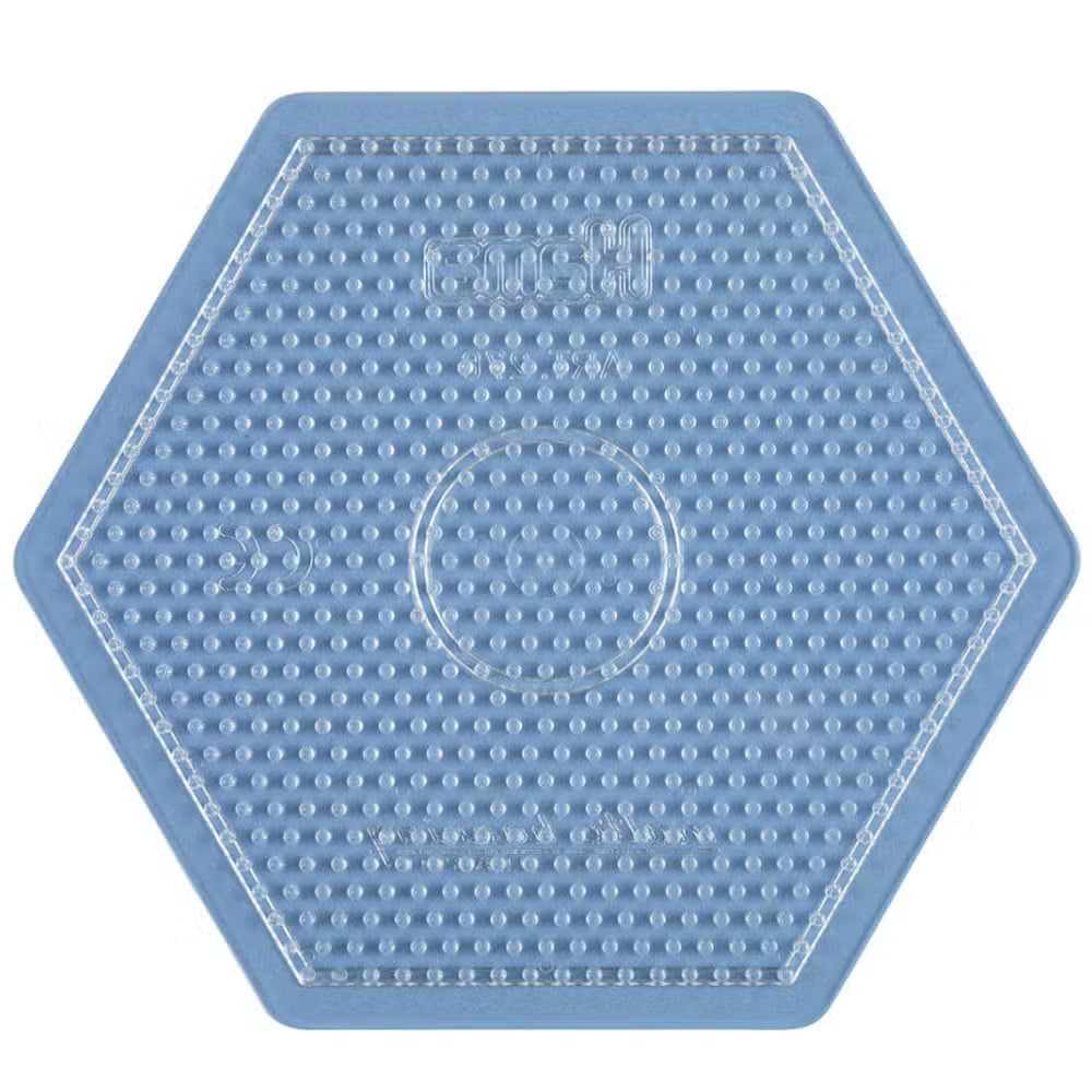 Hama Perleplade Sekskant Transparent