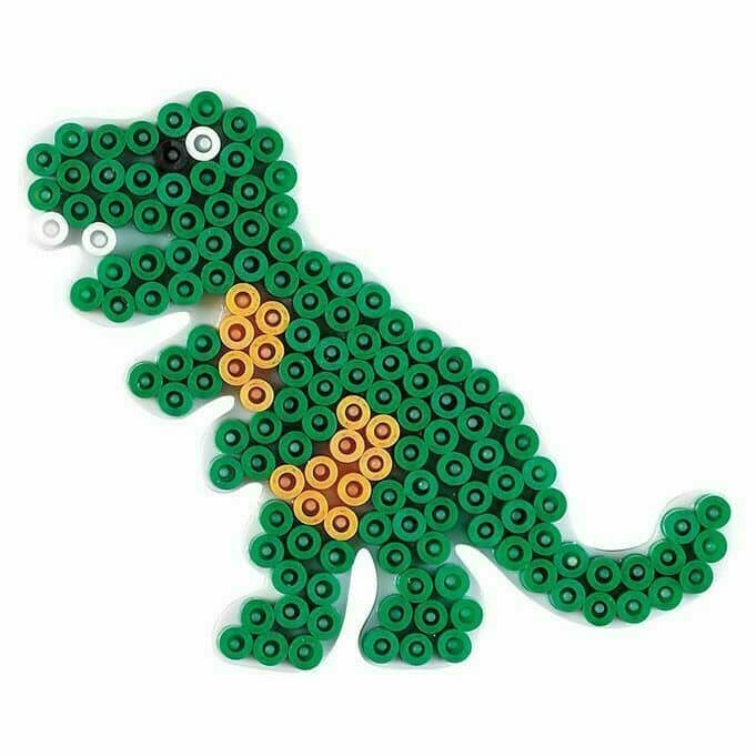 Hama perleplade - Dinosaur