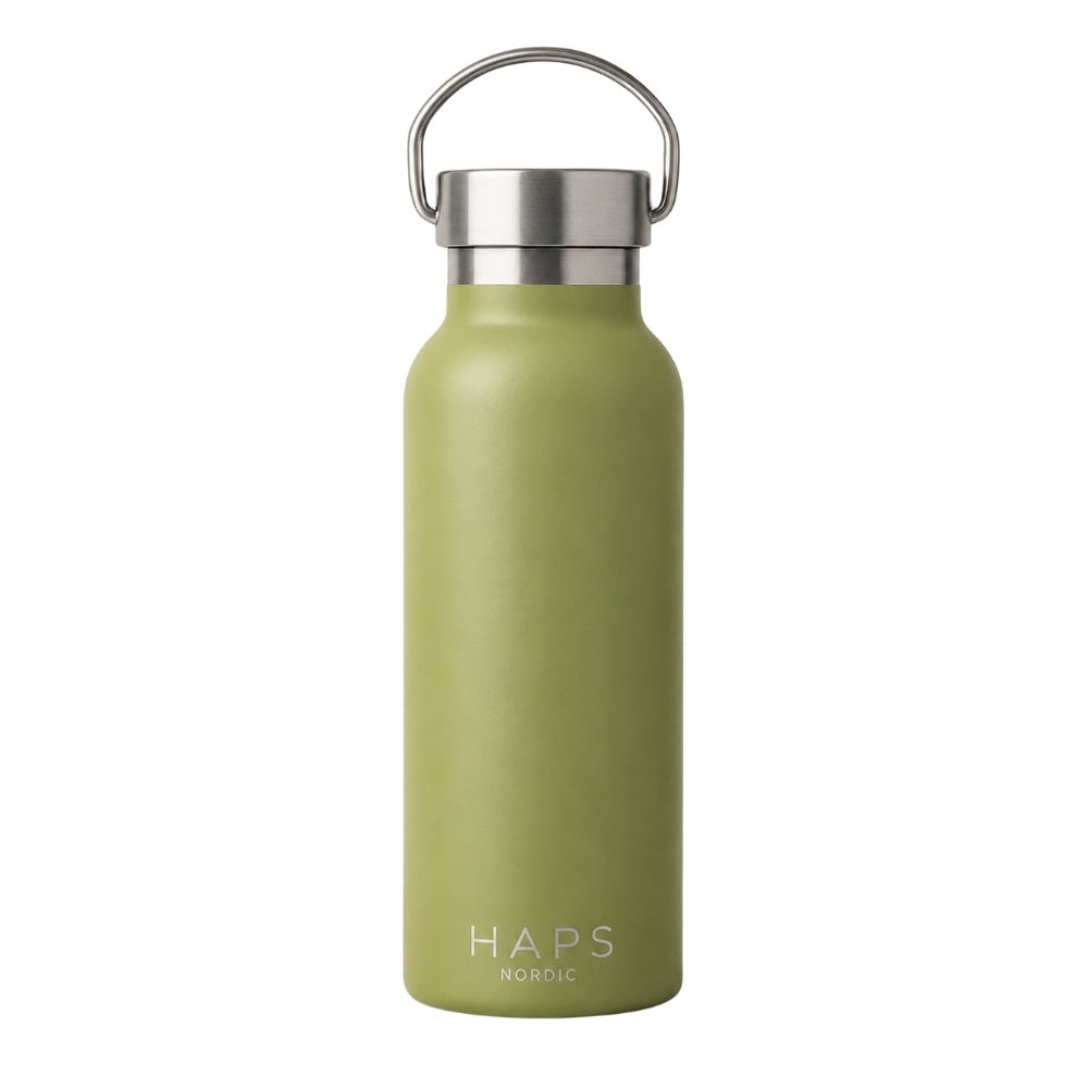 Haps Nordic Drikkedunk Rustfri Stål 500 ML - Matcha