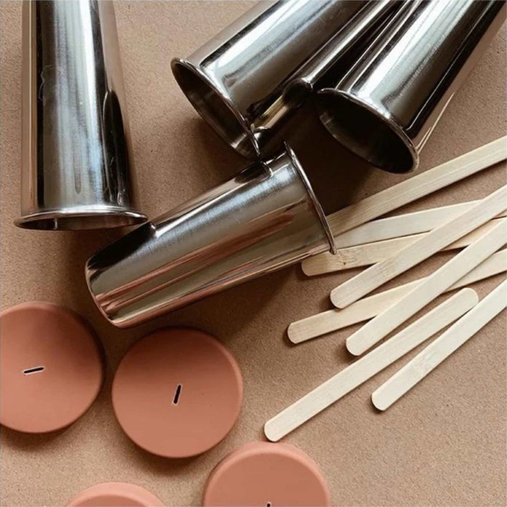 Haps Nordic Isforme Stål Terracotta 4 Pak