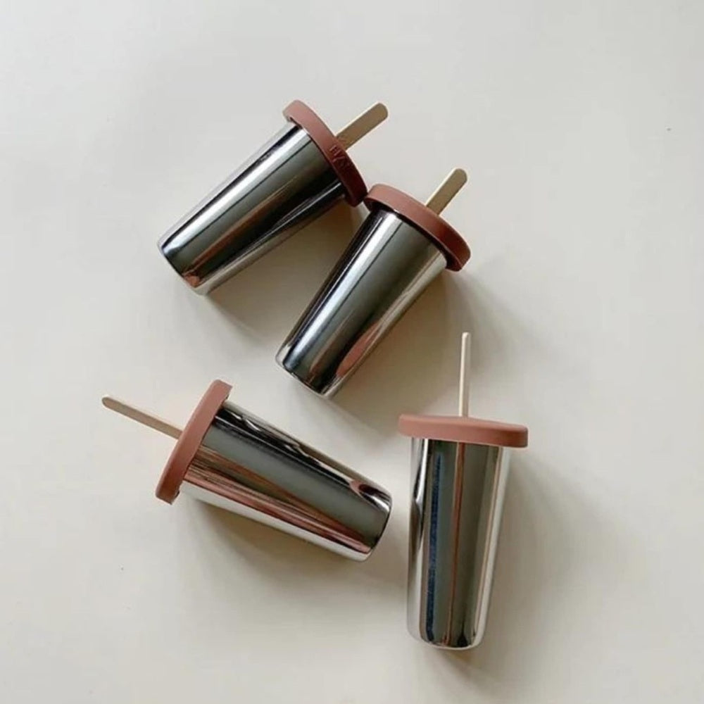 Haps Nordic Isforme Stål Terracotta 4 Pak