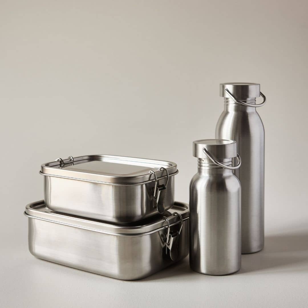 Haps Nordic Madkasse Rustfrit Stål Lille