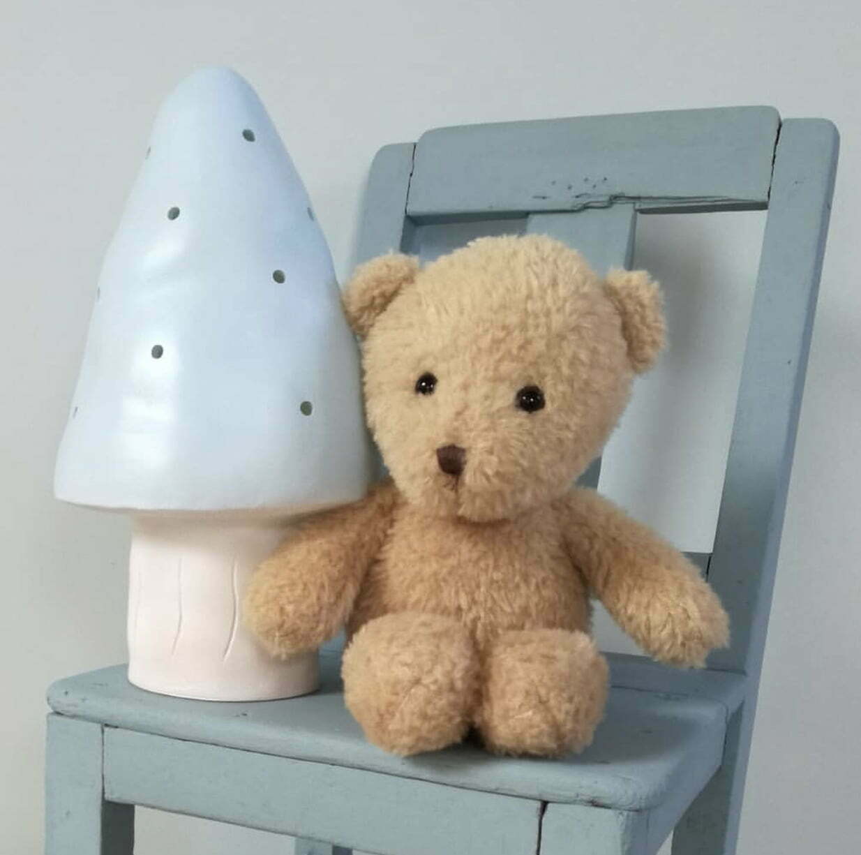 Heico Svampelampe Lille Lyseblå