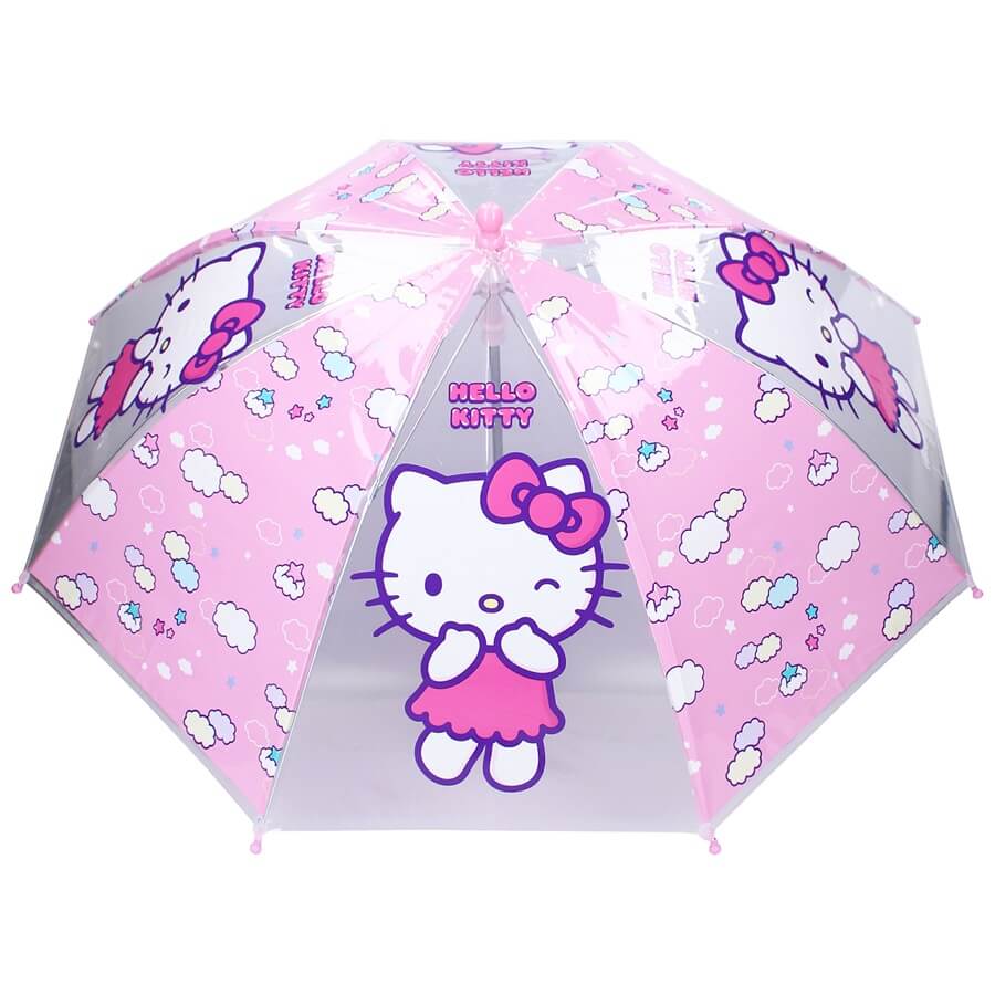 Hello Kitty Børneparaply Pink
