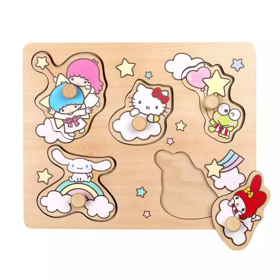 Hello Kitty Knoppuslespil