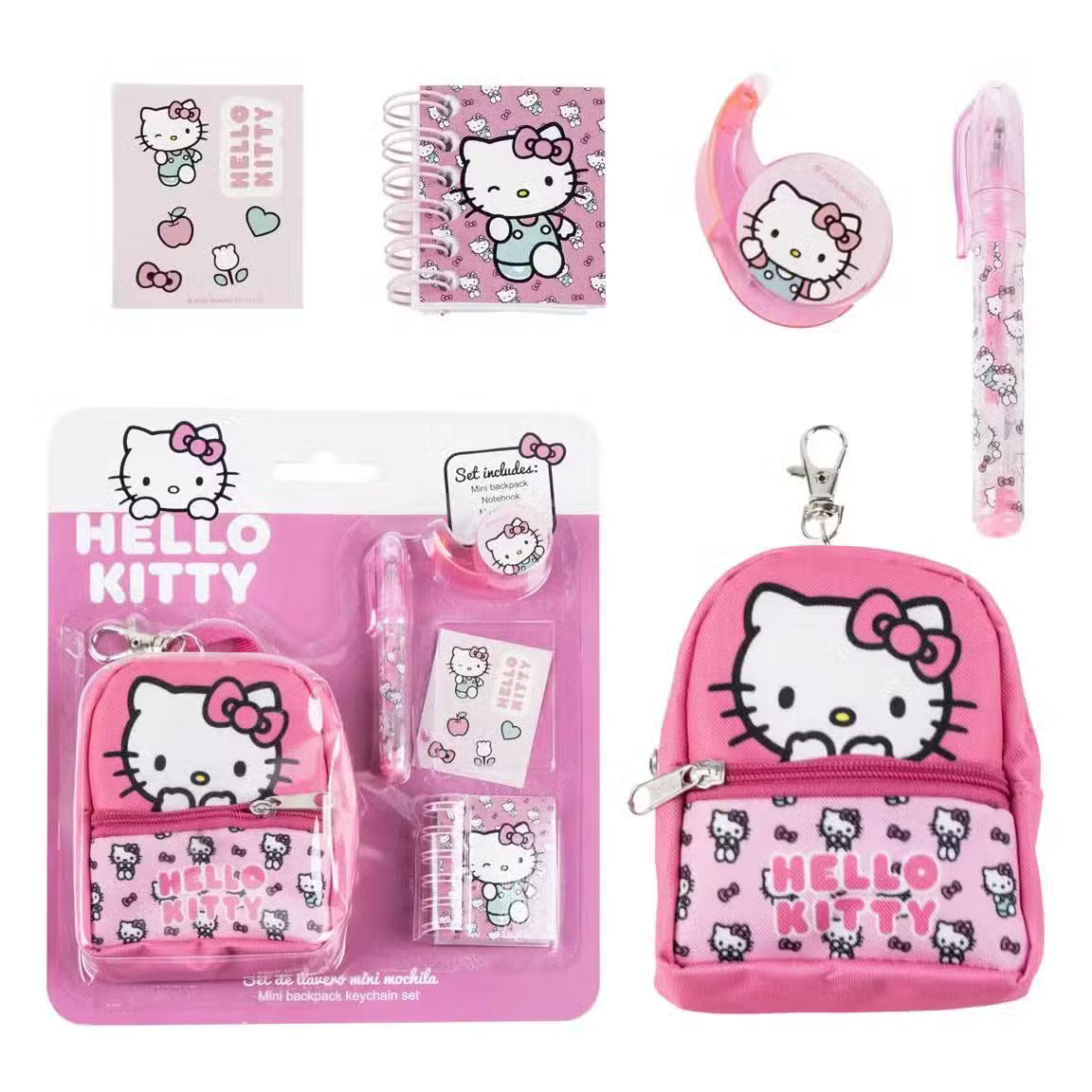 Hello Kitty Mini Rygsæk Pinky