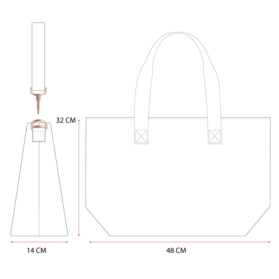 Hello Kitty Taske Beige