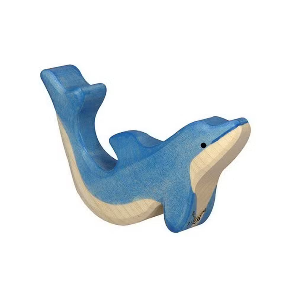 Holztiger Delfin Lille