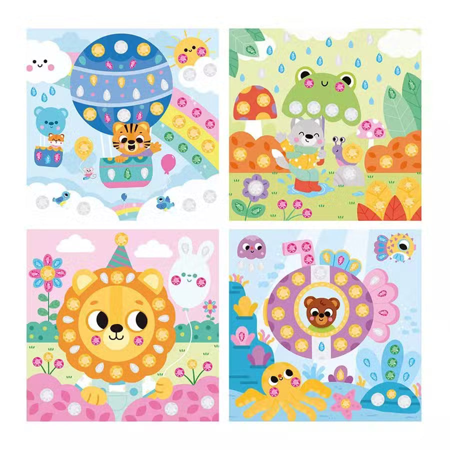 Janod Kreativ Sæt Rhinstones