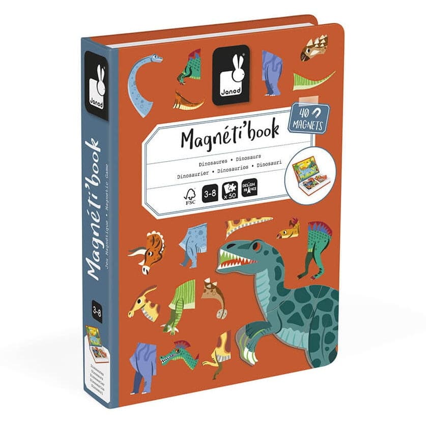 Janod Magnetbog Dinosaur