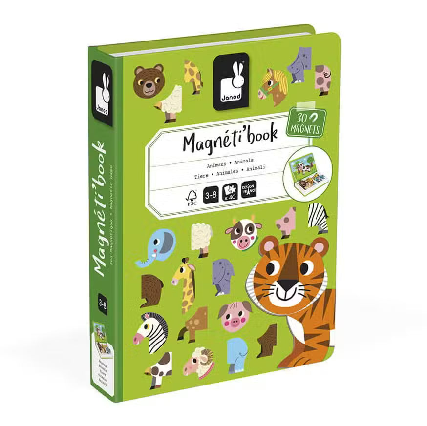 Janod Magnetbog Dyr