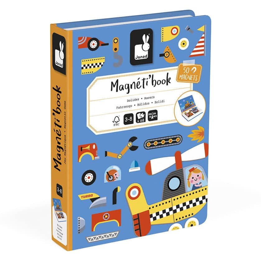 Janod Magnetbog Maskiner