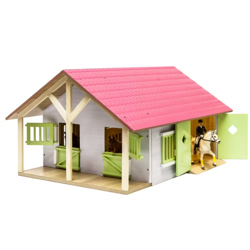 Kids Globe Hestestald Med 2 Bokse