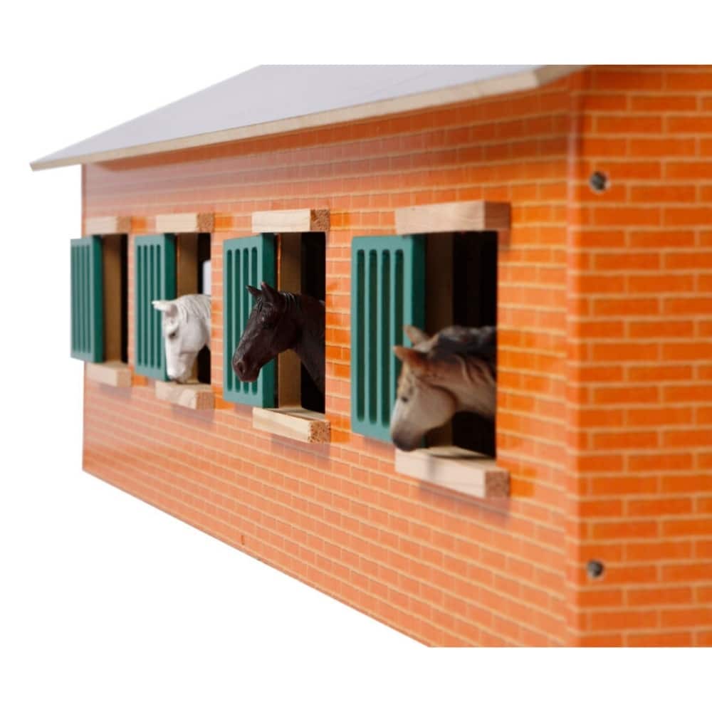 Kids Globe Hestestald Med 7 Bokse