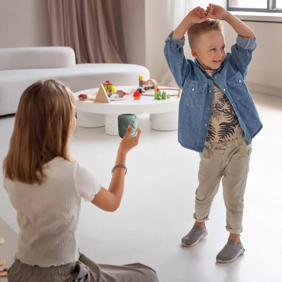 Kidywolf Højtaler Lyseblå