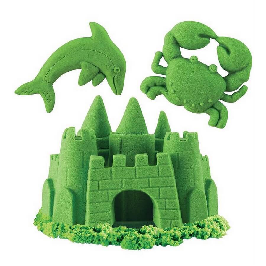 Kinetic Sand pose 900 g - grøn