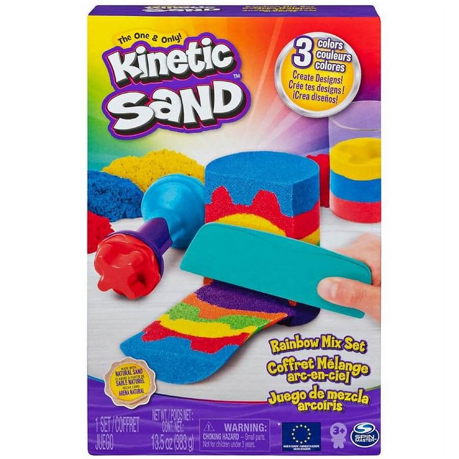 Kinetic Sand Sandsæt Regnbue