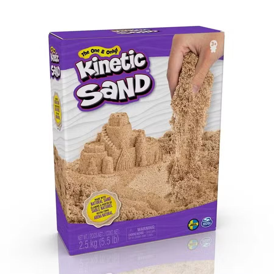 Kinetic Sand 2,5 kg Sandfarvet