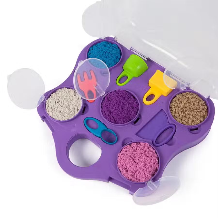 Kinetic Sand Sandsæt Sensory Case