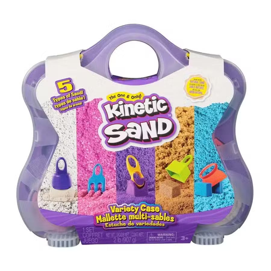 Kinetic Sand Sandsæt Sensory Case
