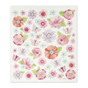 Klistermærker Blomster - 1 Ark