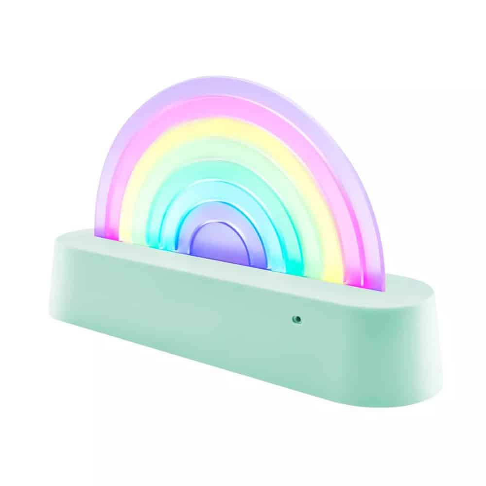LaLarma Lampe Dansende Regnbue Mint