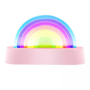 LaLarma Lampe Dansende Regnbue Pink